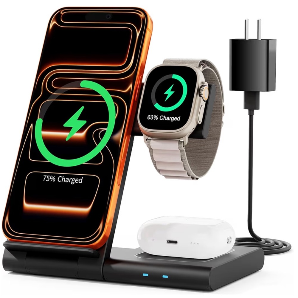 3-in-1 Wireless Charging Station